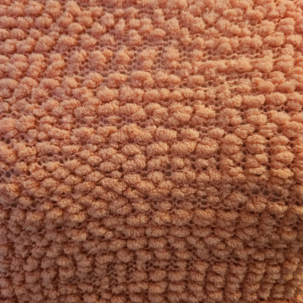 Lauren Conrad Cozy Coral Textured Women's Size Small S Crew Neck Sweater